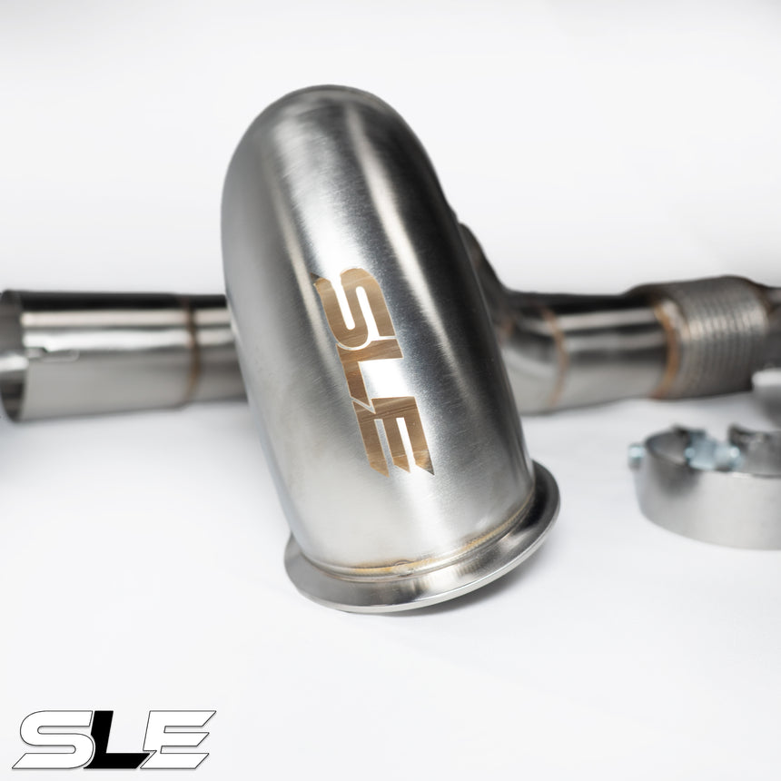 SLE Catless Downpipe – MK7 / MK7.5 VW Golf R / Audi A3 / Audi S3 / Audi TT / Audi TTS (2.0T AWD MQB)