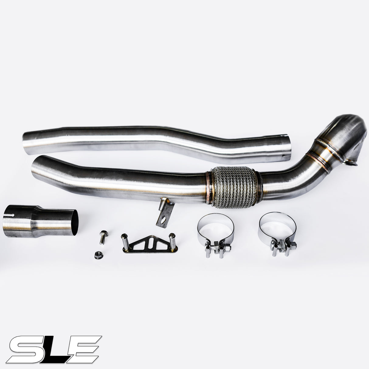 SLE Catless Downpipe – MK7 / MK7.5 VW Golf R / Audi A3 / Audi S3 / Audi TT / Audi TTS (2.0T AWD MQB)
