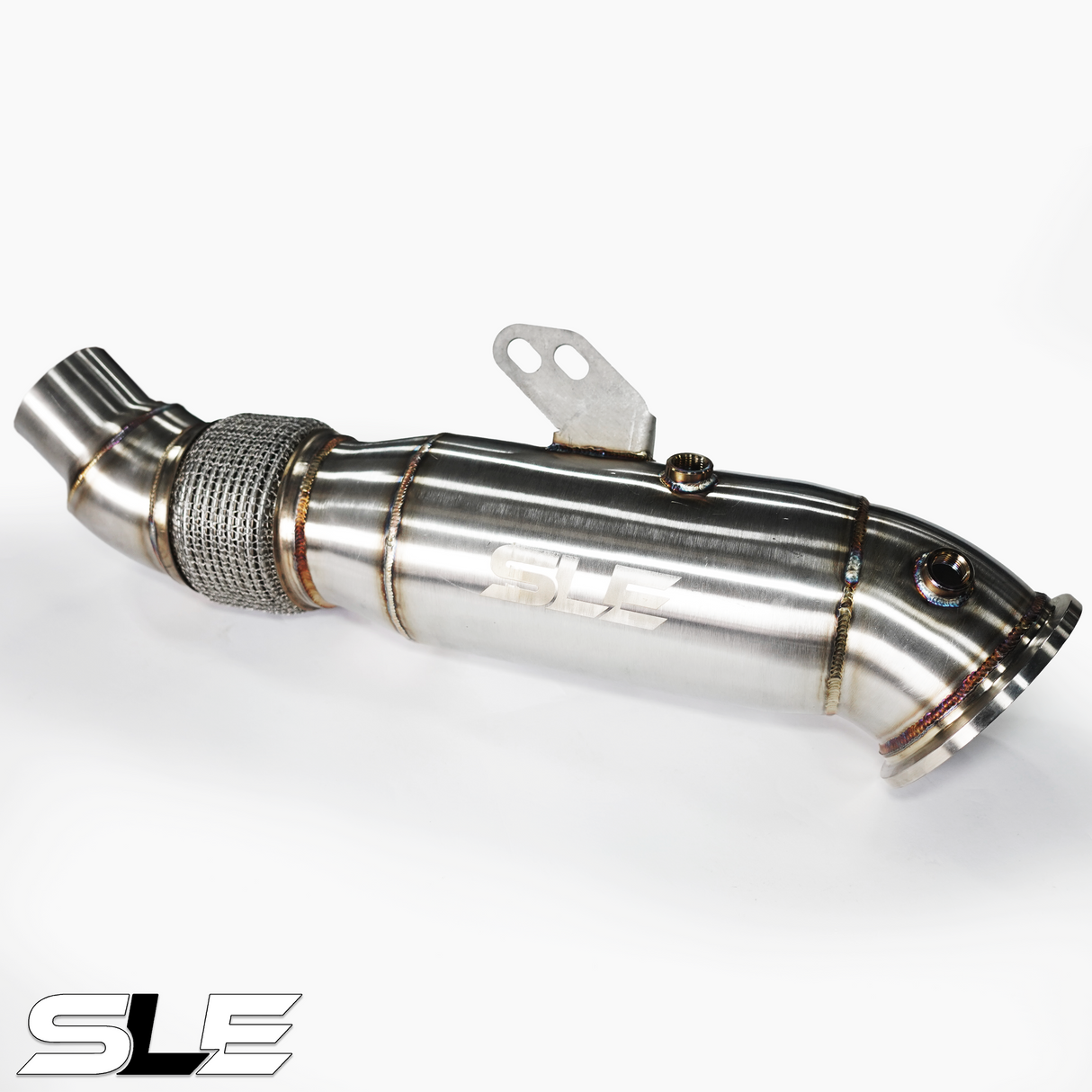 SLE 5-Inch Catless Downpipe – BMW B58 (F-Series / G-Series) / Toyota Supra A90 A91