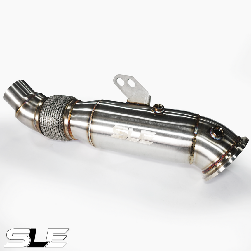 SLE 5-Inch Catless Downpipe – BMW B58 (F-Series / G-Series) / Toyota Supra A90 A91
