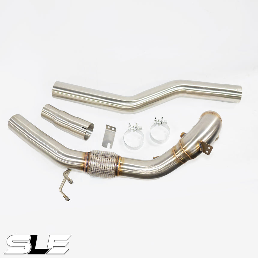 SLE VW Golf R MK8 / Audi S3 8Y EVO4 AWD (2.0T) 2022+ XL Catless Downpipe