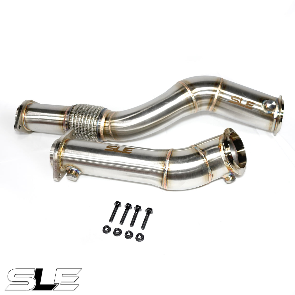SLE XL Catless Downpipes – BMW M3 / M4 G80 / G82 / G83 / M2 G87 (S58)