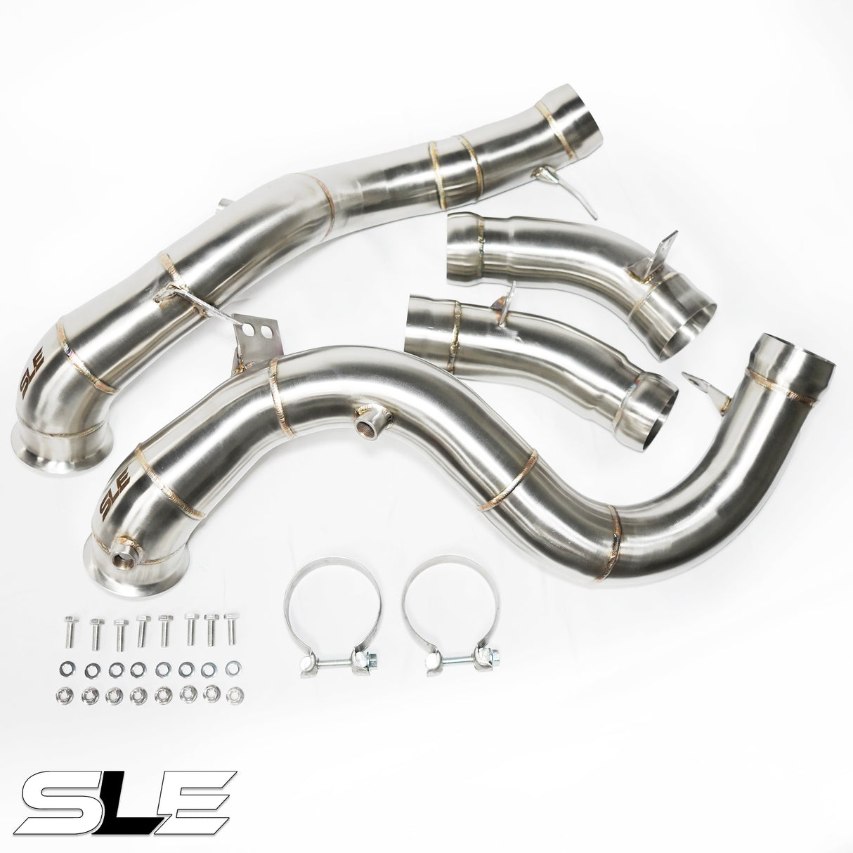 SLE GLC63 AMG (M177) 4.0T Catless Downpipes (2018–Present)