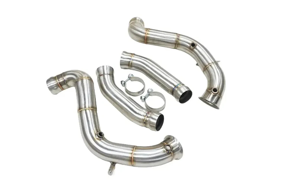 SLE C63 / C63S AMG W205 4.0T Catless Downpipes (2015–Present)