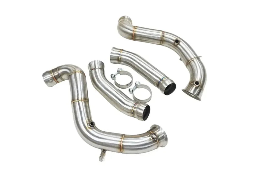 SLE C63 / C63S AMG W205 4.0T Catless Downpipes (2015–Present)