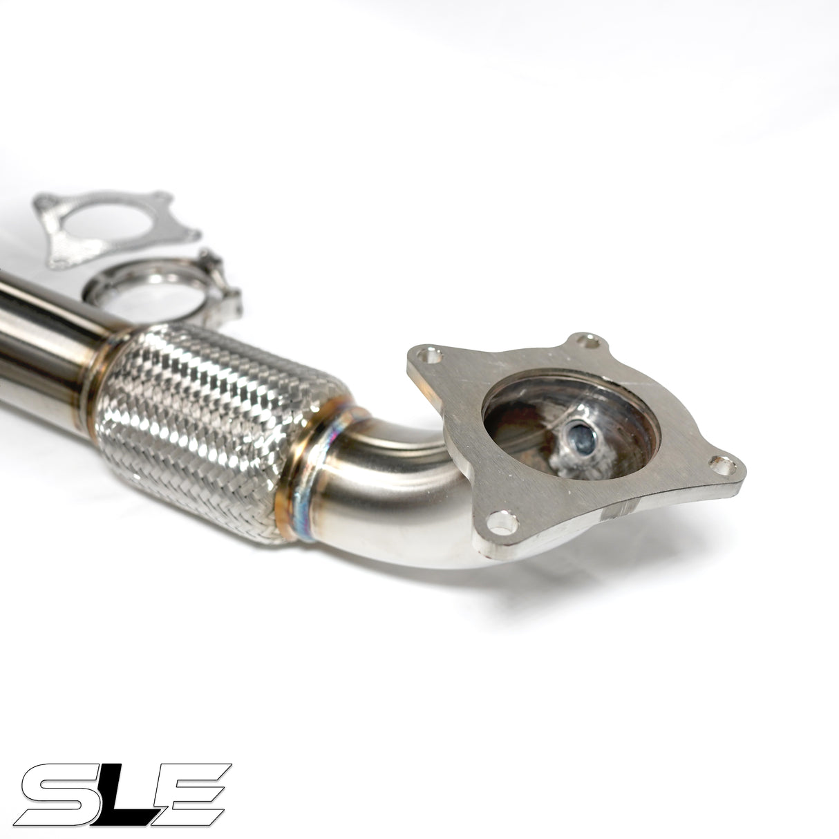 SLE Catless Downpipe – MK5 / MK6 VW Golf GTI / Audi A3 / VW Jetta (2.0T FSI/TSI)