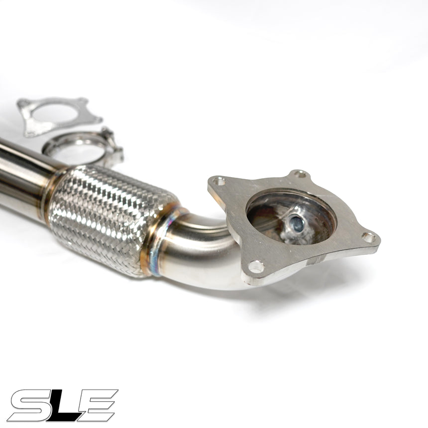 SLE Catless Downpipe – MK5 / MK6 VW Golf GTI / Audi A3 / VW Jetta (2.0T FSI/TSI)