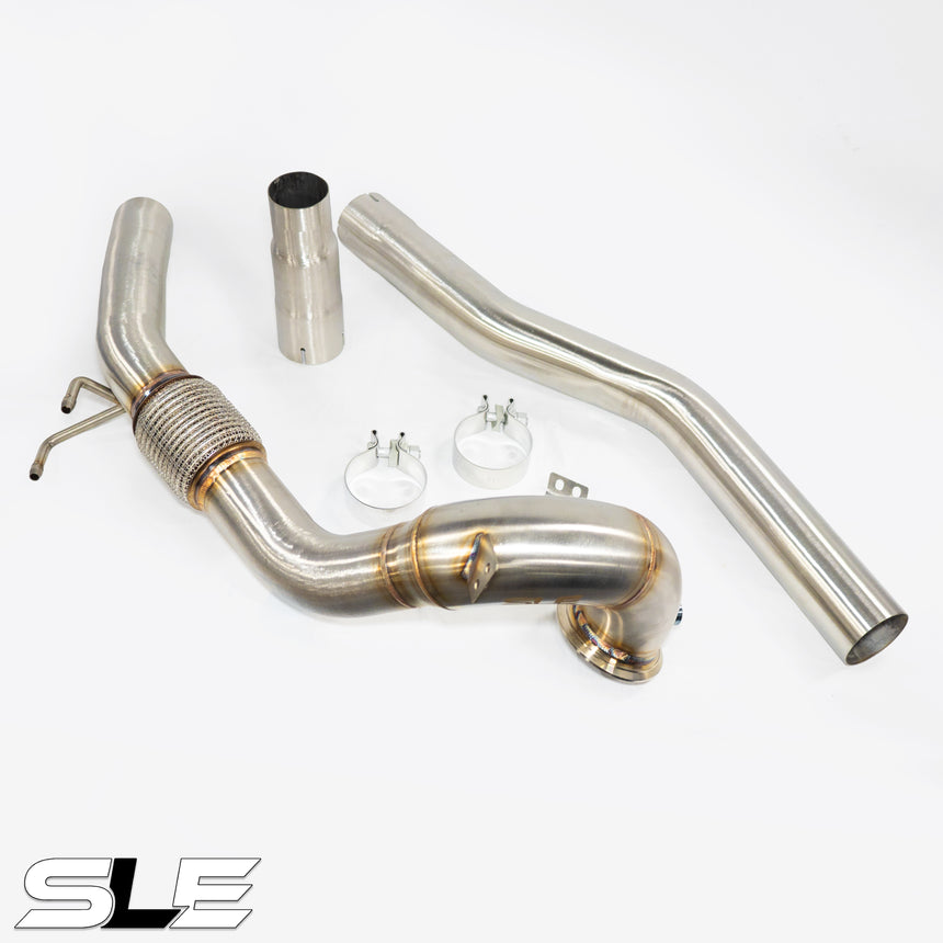 SLE VW Golf R MK8 / Audi S3 8Y EVO4 AWD (2.0T) 2022+ XL Catless Downpipe