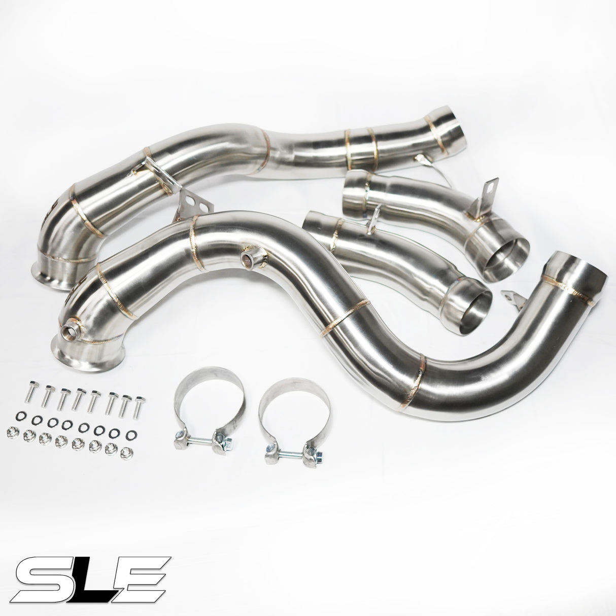 SLE GLC63 AMG (M177) 4.0T Catless Downpipes (2018–Present)