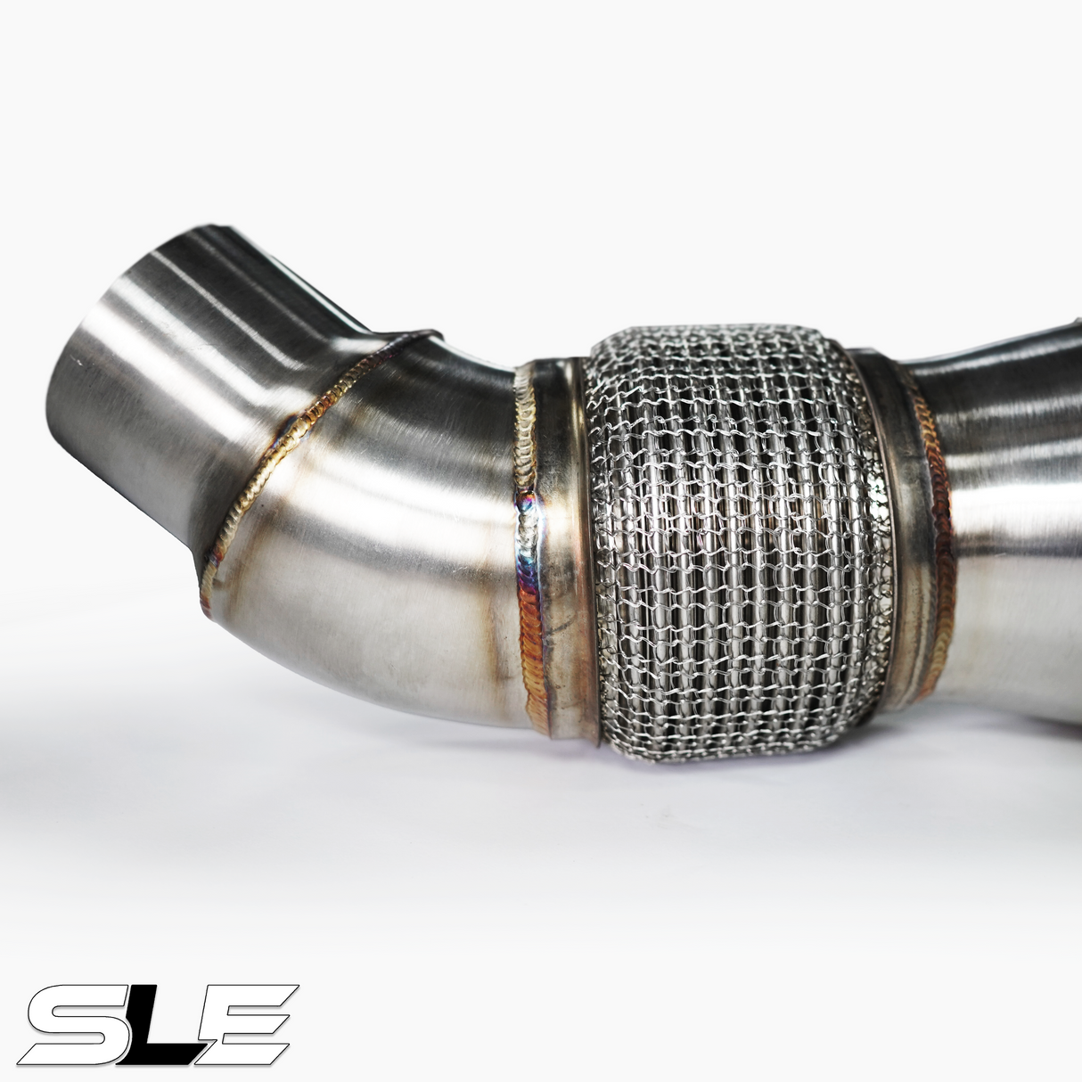 SLE 5-Inch Catless Downpipe – BMW B58 (F-Series / G-Series) / Toyota Supra A90 A91