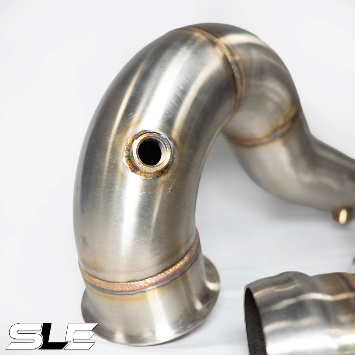 SLE Catless Downpipe & Midpipe – Mercedes A45 / CLA45 / GLA45 AMG W176 (2.0T M133) 2014–2019