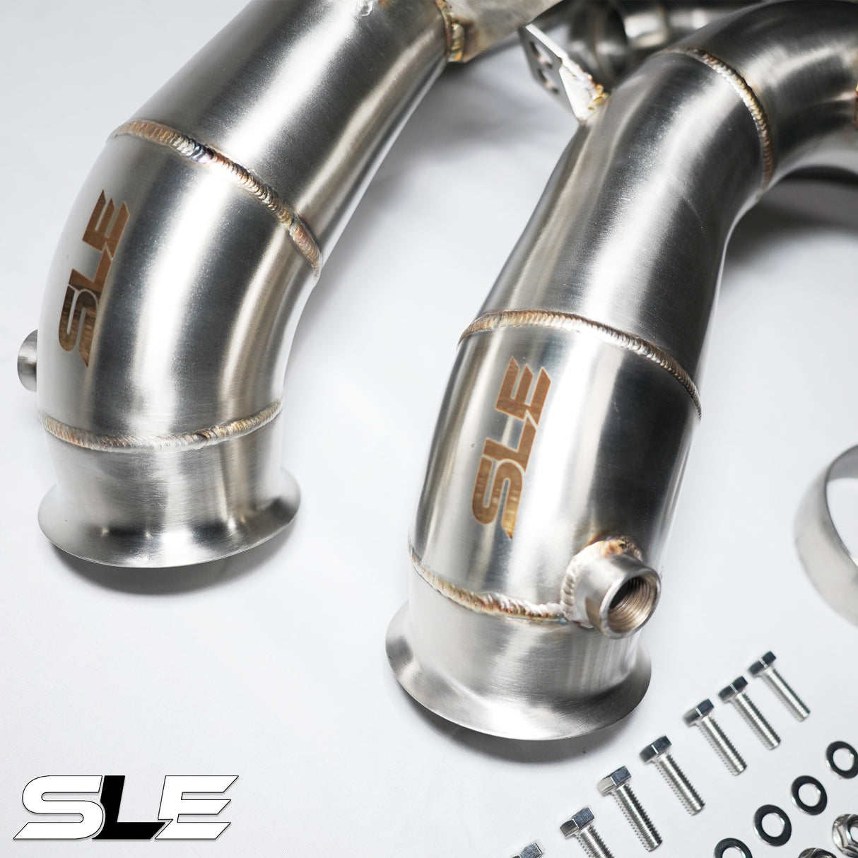SLE GLC63 AMG (M177) 4.0T Catless Downpipes (2018–Present)