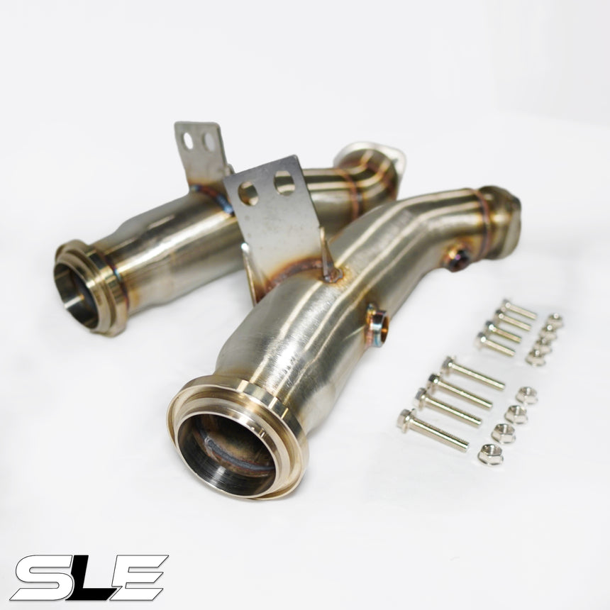 SLE C43, E43, E400 AMG W205/W213 (3.0T M276) Catless Downpipe (2017–Present)