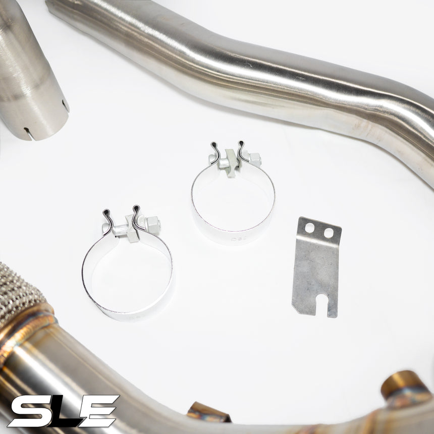 SLE VW Golf R MK8 / Audi S3 8Y EVO4 AWD (2.0T) 2022+ XL Catless Downpipe