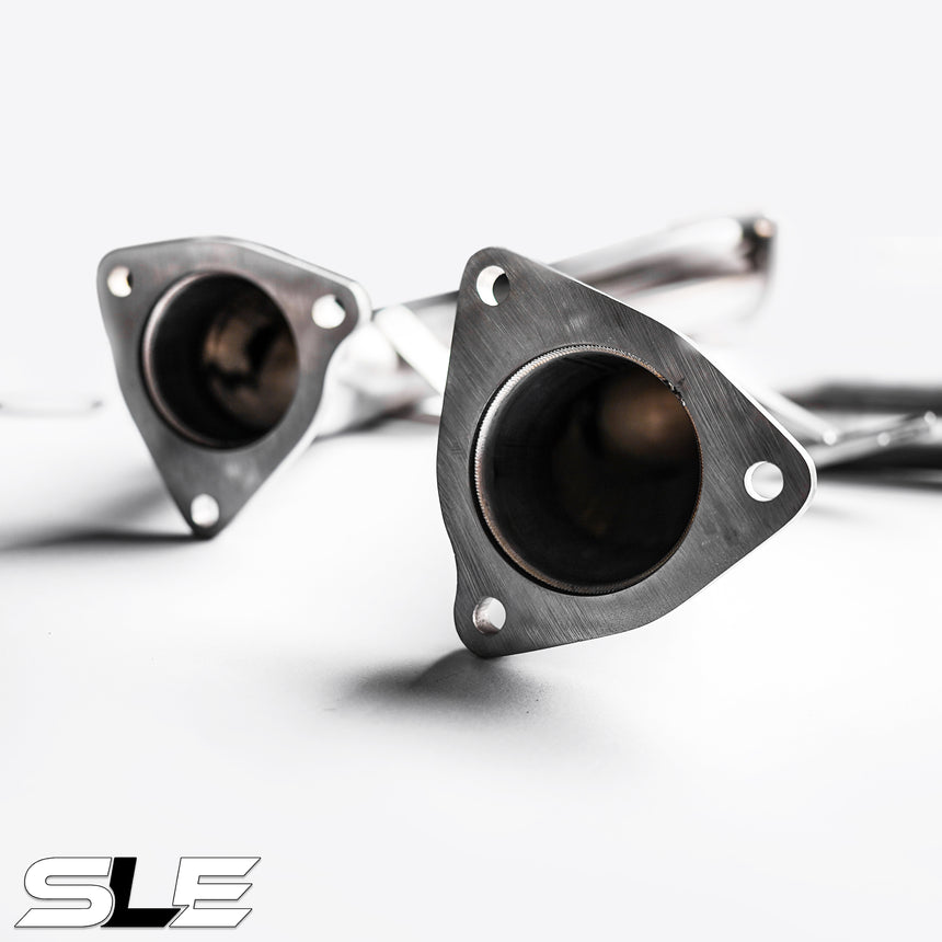 SLE Catless Test Pipes – Audi 3.0T Supercharged (S4 / S5 / Q5 / SQ5 B8/B8.5, A6 C7, A7 C7, A8 D4) 2010–2018