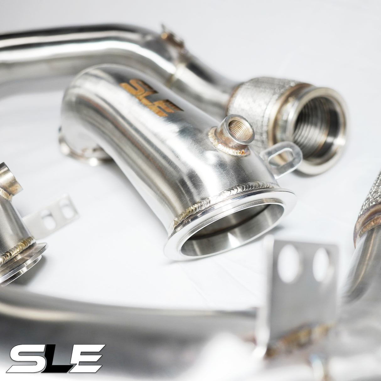 Primary and secondary BMW F90 M5/M5C & G15/G16 M8/M8C RACE DOWNPIPE SET