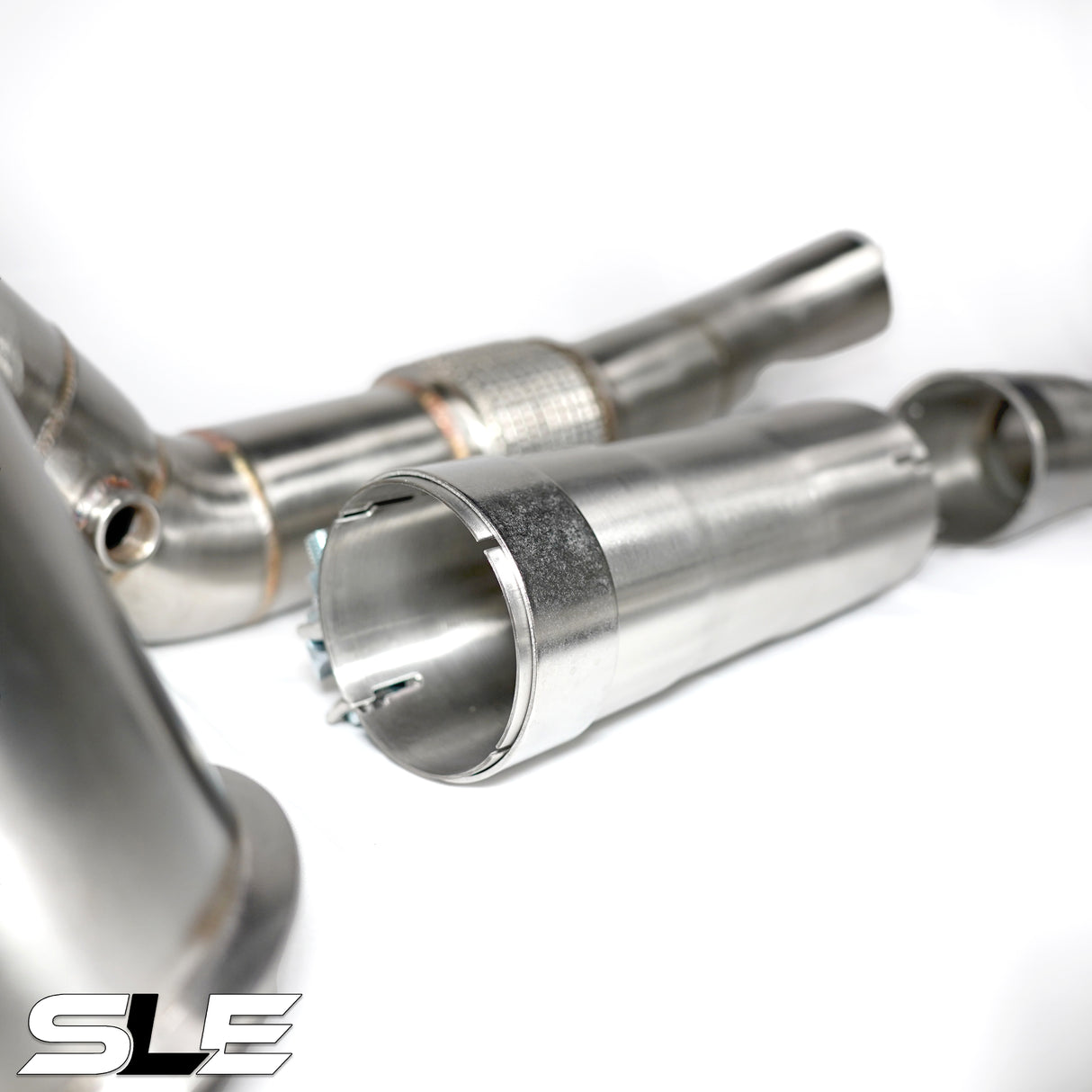 SLE Catless Downpipe – MK7 / MK7.5 VW Golf R / Audi A3 / Audi S3 / Audi TT / Audi TTS (2.0T AWD MQB)