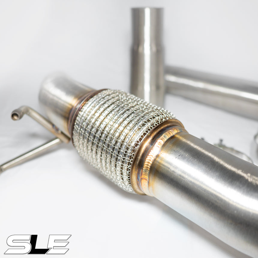 SLE VW Golf R MK8 / Audi S3 8Y EVO4 AWD (2.0T) 2022+ XL Catless Downpipe
