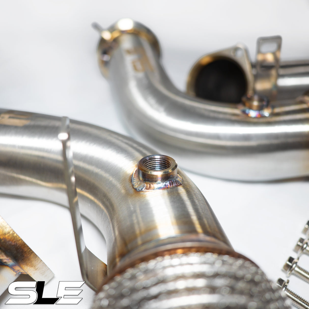 SLE Catless Downpipes (Primary and Secondary) – G90 BMW M5 (S68)