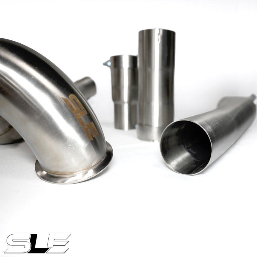 SLE Catless Downpipe – MK7 / MK7.5 VW Golf R / Audi A3 / Audi S3 / Audi TT / Audi TTS (2.0T AWD MQB)