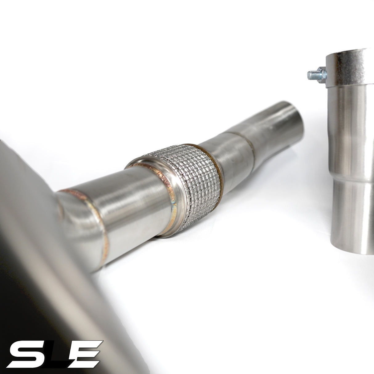 SLE Catless Downpipe – MK7 / MK7.5 VW Golf R / Audi A3 / Audi S3 / Audi TT / Audi TTS (2.0T AWD MQB)