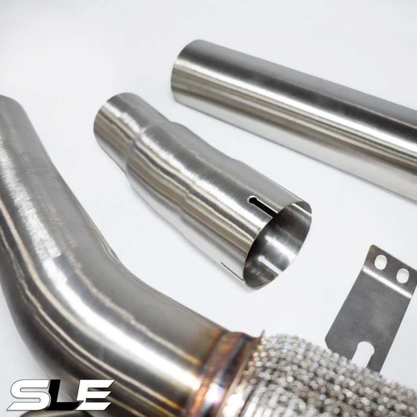 SLE VW Golf R MK8 / Audi S3 8Y EVO4 AWD (2.0T) 2022+ XL Catless Downpipe