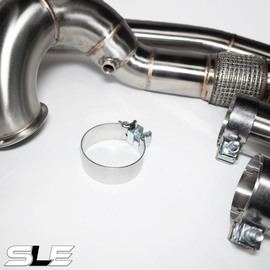 SLE Catless Downpipe – MK7 / MK7.5 VW Golf R / Audi A3 / Audi S3 / Audi TT / Audi TTS (2.0T AWD MQB)
