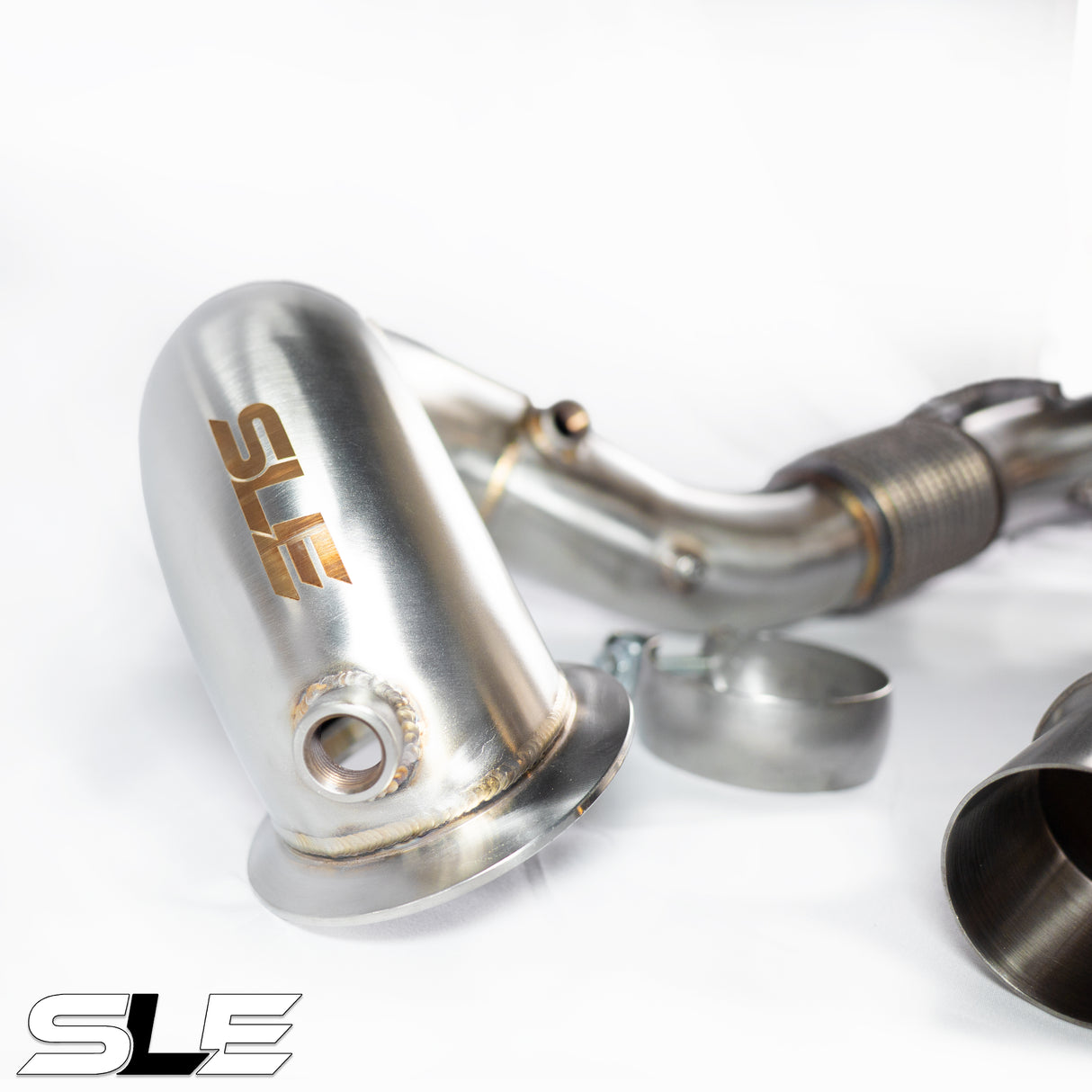 SLE Catless Downpipe – MK8 VW Golf GTI / 8Y Audi A3 (2.0T) 2020+