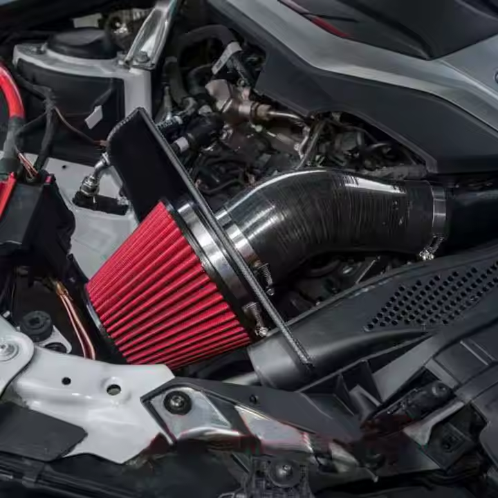 SLE Intake System – 3.0T B9 / B9.5 Audi S4 / S5 with Silicone Turbo Inlet and Aluminum Heat Shield