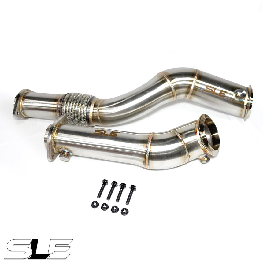SLE XL Catless Downpipes – BMW M3 / M4 G80 / G82 / G83 / M2 G87 (S58)