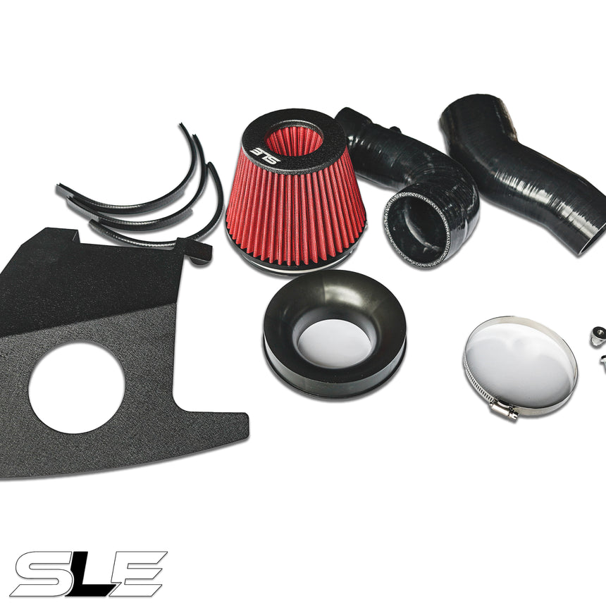 SLE Intake System – 2.0T B9 Audi A4 / A5 with Silicone Turbo Inlet and Aluminum Heat Shield