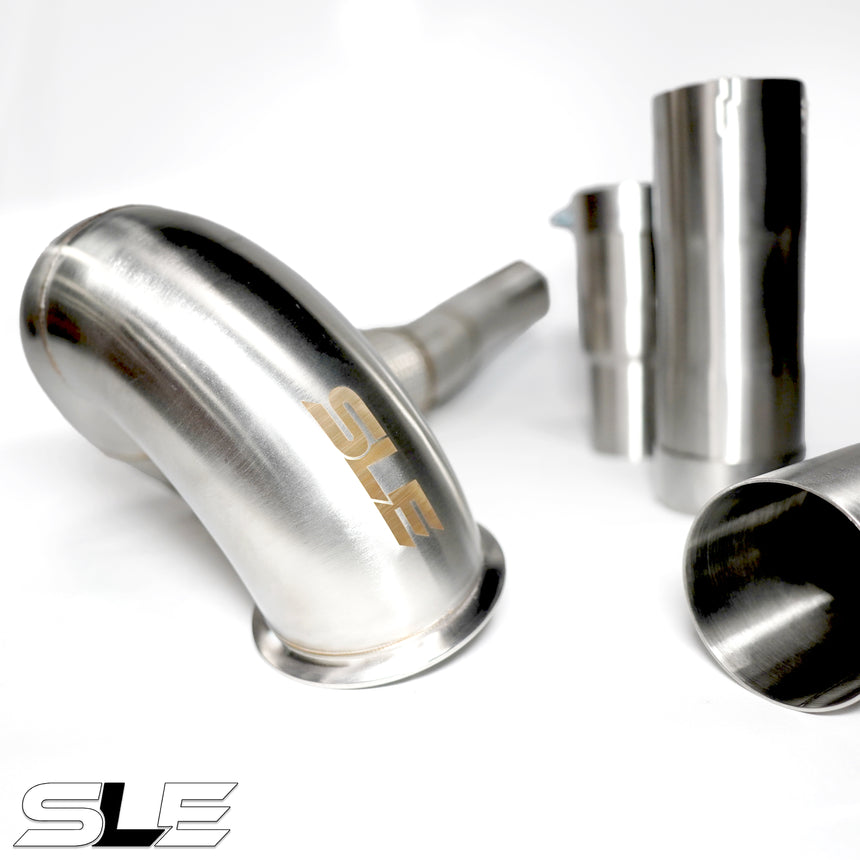 SLE Catless Downpipe – MK7 / MK7.5 VW Golf R / Audi A3 / Audi S3 / Audi TT / Audi TTS (2.0T AWD MQB)