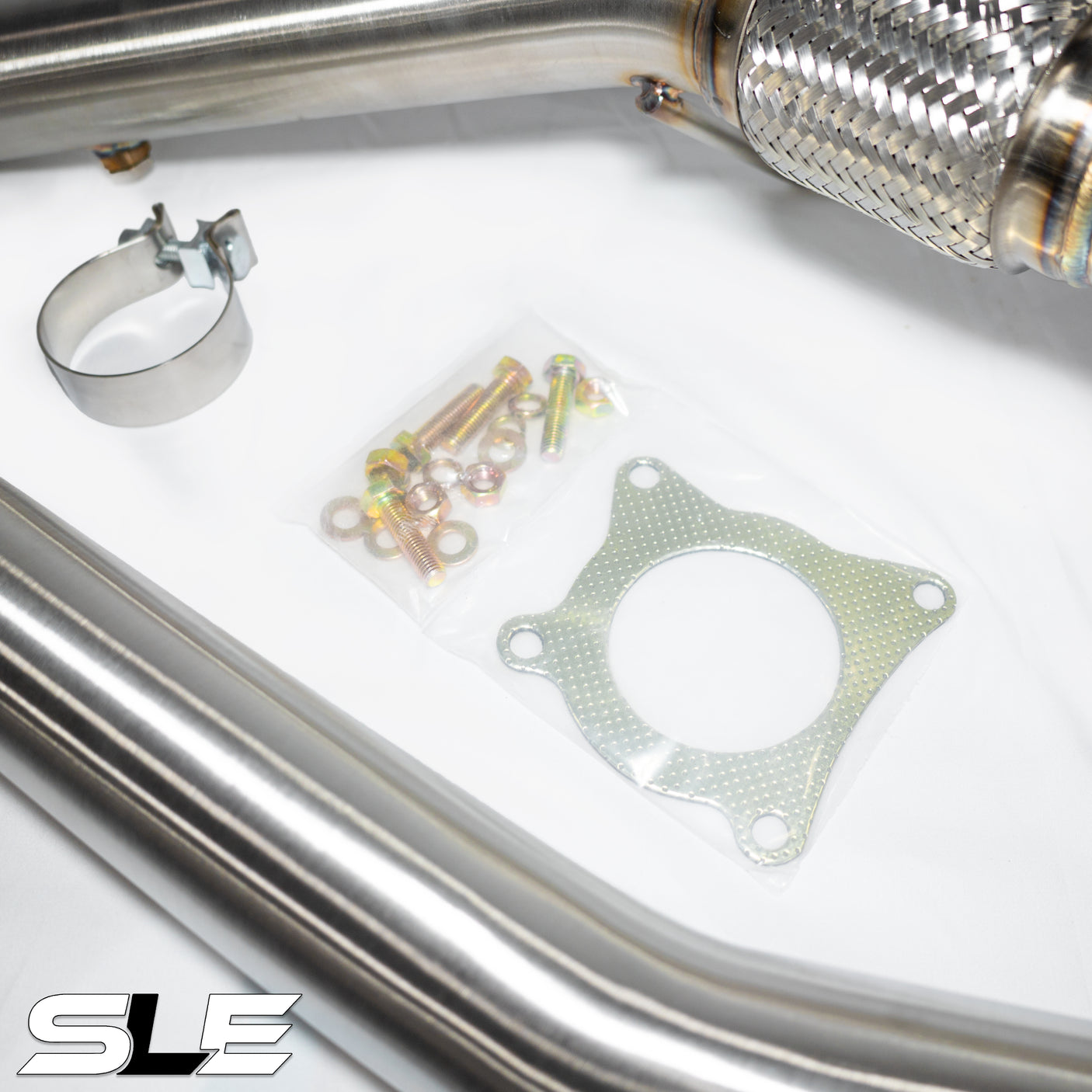 SLE Catless Downpipe – MK6 VW Golf R / Audi S3 8P / TTS Quattro (2.0T)