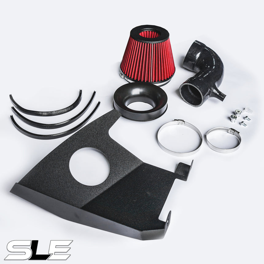 SLE Intake System – 2.0T B9 Audi A4 / A5 with Silicone Turbo Inlet and Aluminum Heat Shield