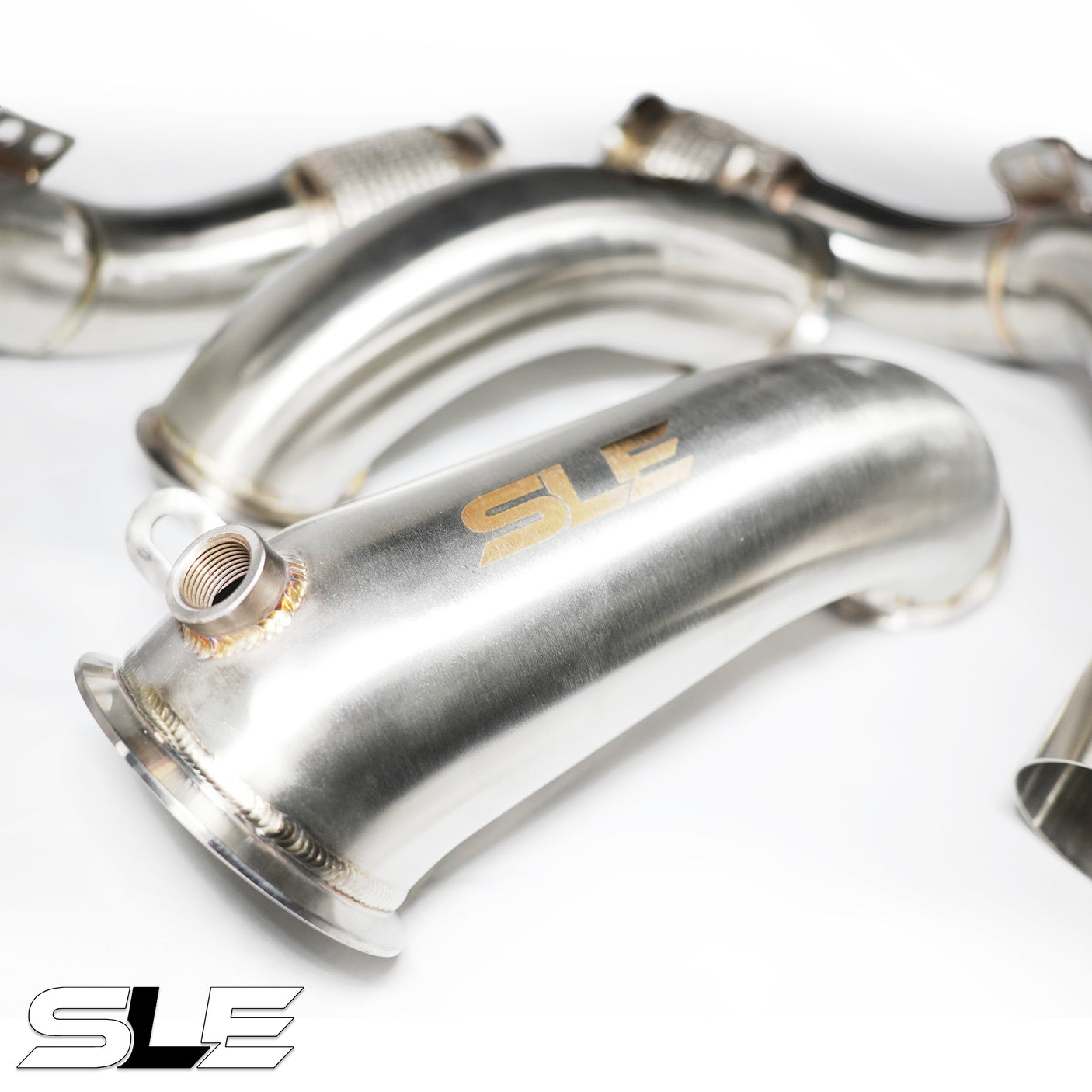 Primary and secondary  BMW F90 M5/M5C & G15/G16 M8/M8C RACE DOWNPIPE SET