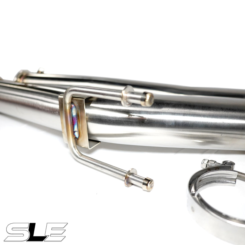 SLE Catless Downpipe – MK5 / MK6 VW Golf GTI / Audi A3 / VW Jetta (2.0T FSI/TSI)
