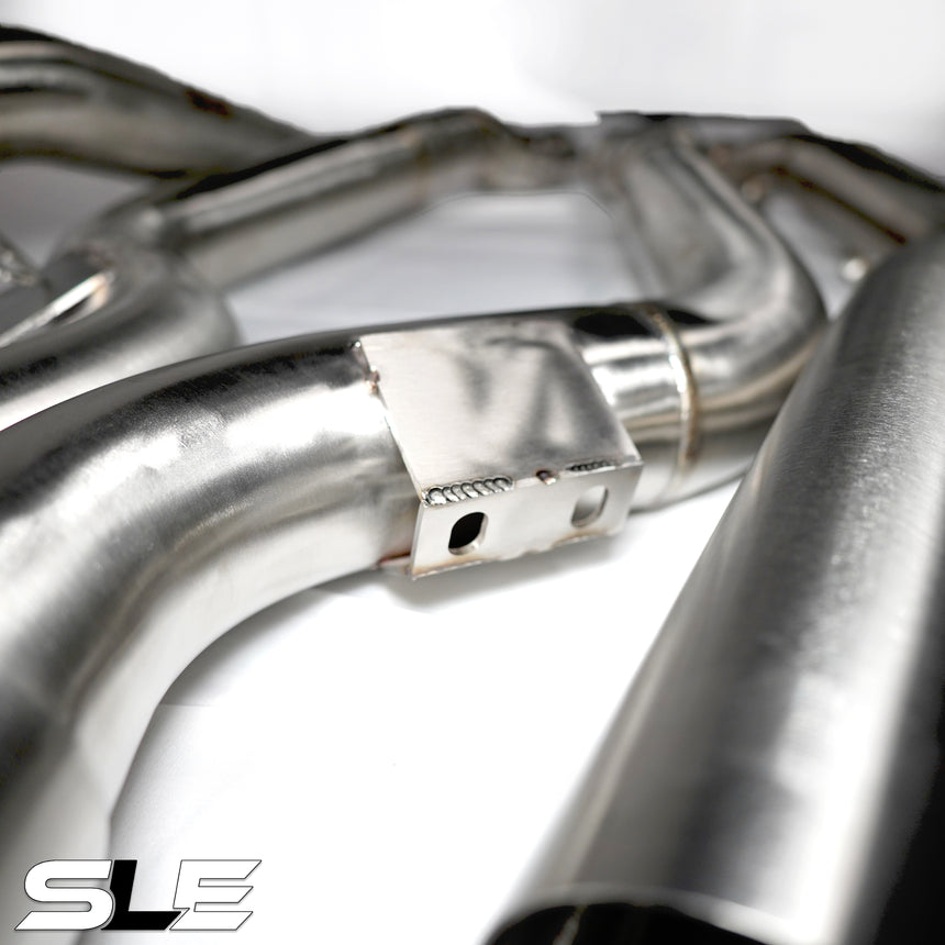 SLE E63 / E63S AMG W212 (RWD / 2MATIC) 5.5L Catless Downpipes (2013–2017)