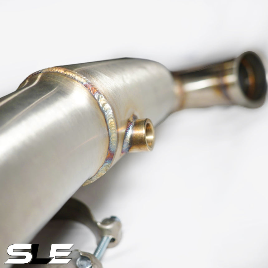 SLE Catless Downpipe & Midpipe – Mercedes A45 / CLA45 / GLA45 AMG W176 (2.0T M133) 2014–2019