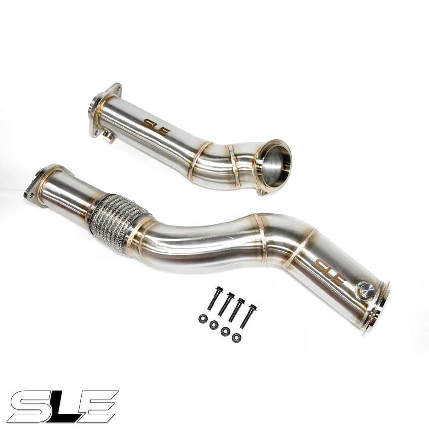 SLE XL Catless Downpipes – BMW M3 / M4 G80 / G82 / G83 / M2 G87 (S58)