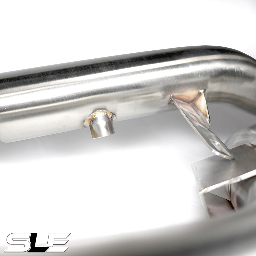 SLE E63 / E63S AMG W212 (RWD / 2MATIC) 5.5L Catless Downpipes (2013–2017)