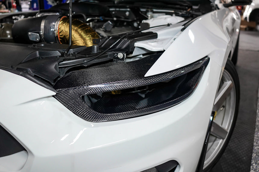 SLE Carbon Fiber Headlight Delete Ford Mustang 2015–2017 / Shelby GT500 2020–2022