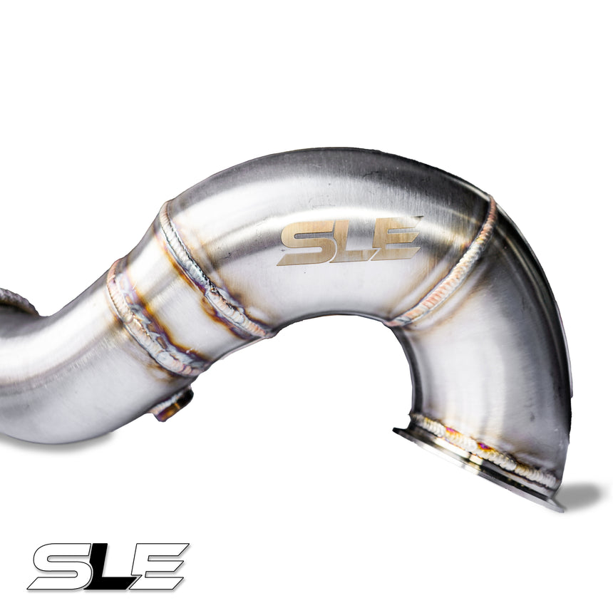 SLE Catless Downpipe – MK7 / MK7.5 VW Golf R / Audi A3 / Audi S3 / Audi TT / Audi TTS (2.0T AWD MQB)
