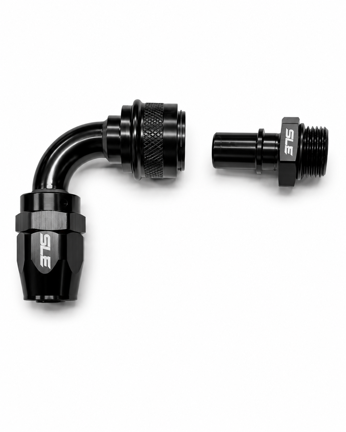 SLE -10AN 90 Degree Swivel Quick Disconnect Hose Fitting